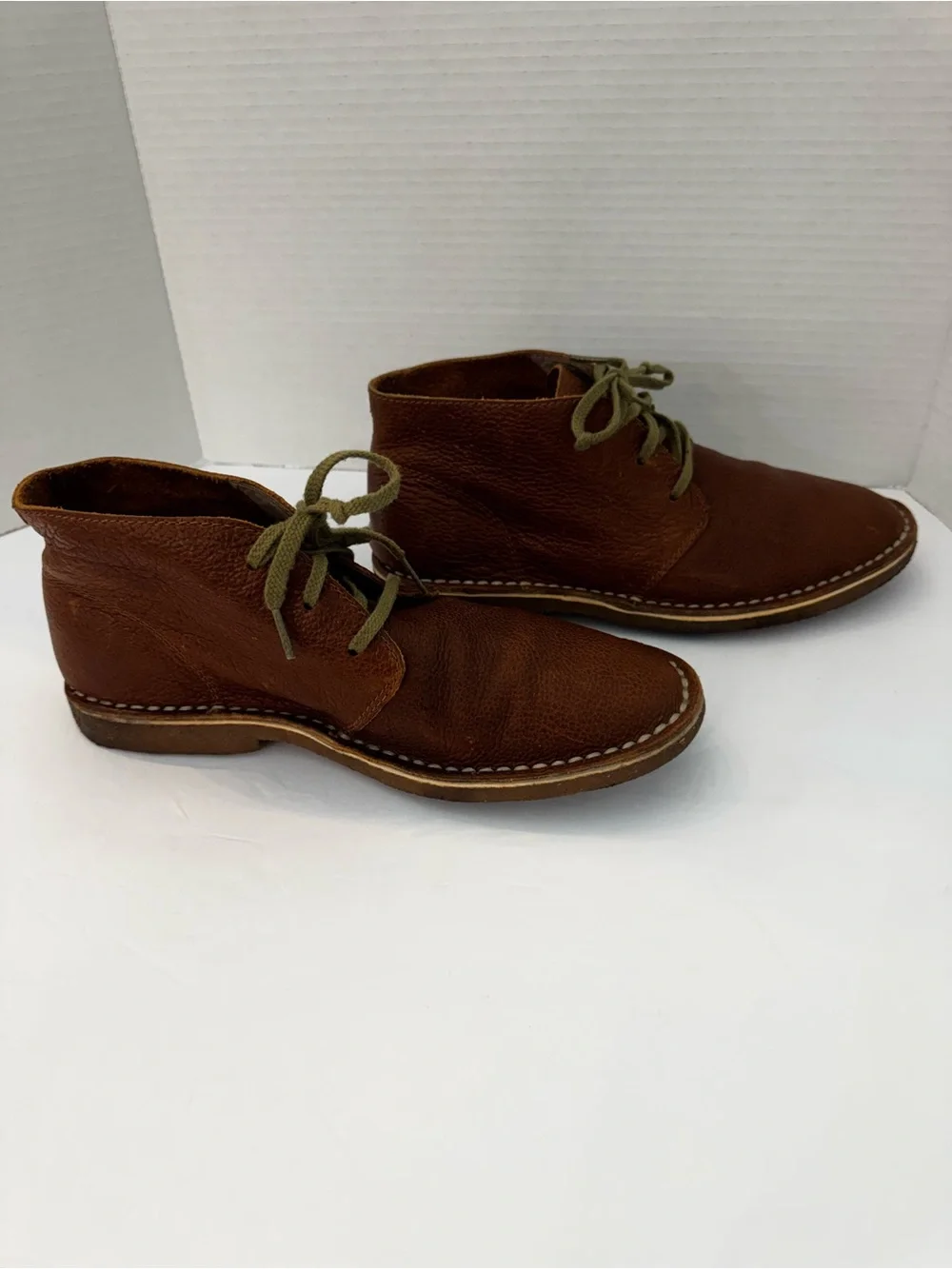 SeaVees 12/67 3 Eye Chukka Boots Brass Waxed Rare size 9.5